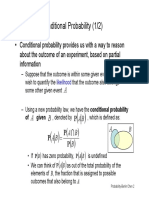 Conditional Probability, Total Probability Theorem, Bayes Rule