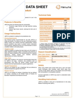 Technical Data Sheet: - Bulk Product