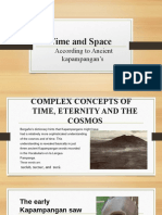 Time and Space: According To Ancient Kapampangan's