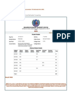 Result: Maharshi Dayanand University, Rohtak Result Student Details