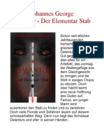 Johannes George Dalantur - Der Elementar Stab - Fantasygeschichte