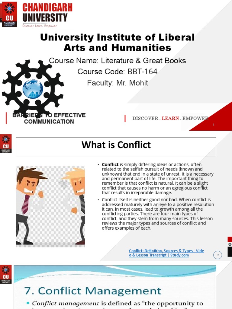 University Institute of Liberal Arts and Humanities Course Name