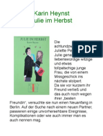Karin Heynst Julie Im Herbst - Humor - Frauenbuch