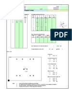 Soil Pressure Determination For Irregular Footing: Input Data & Analysis Results