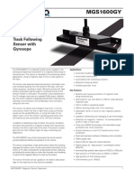 MGS1600GY: Precision Magnetic Track Following Sensor With Gyrosope