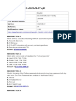 Cyberark - Cau302.V2021-06-07.Q81: Show Answer