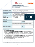 2021 2022 Spring HRM Assessment Brief 5