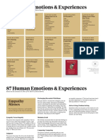 87 Human Emotions & Experiences: Based On The Research of Atlas of The Heart by Brené Brown