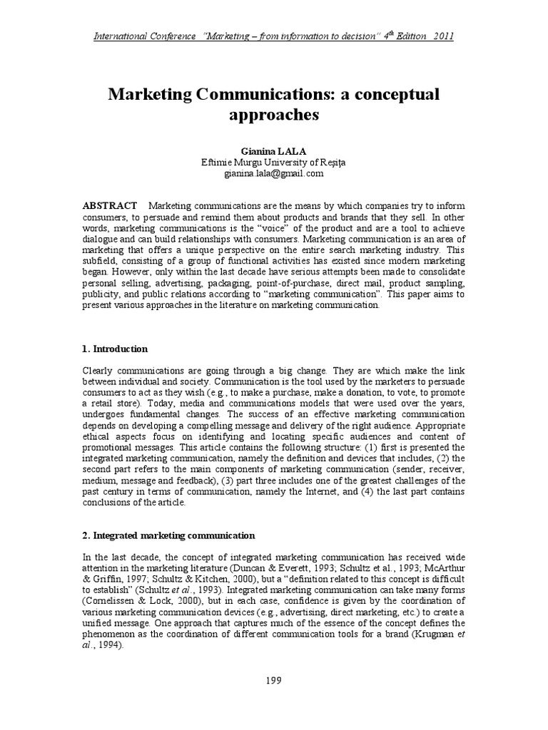 MARKETING COMMUNICATIONS BRANDS EXPERIENCES AND PARTICIPATION PDF visual data 7