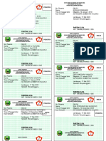 Kartu Peserta Ujian Sekolah Tahun 2022