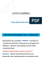 Listes Chainées