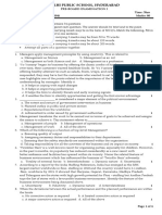 Class XII - BS Preboard Paper 1 - QP-Retest