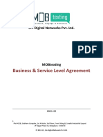 Final MOBtexting - Business & Services Level Agreement - Domestic