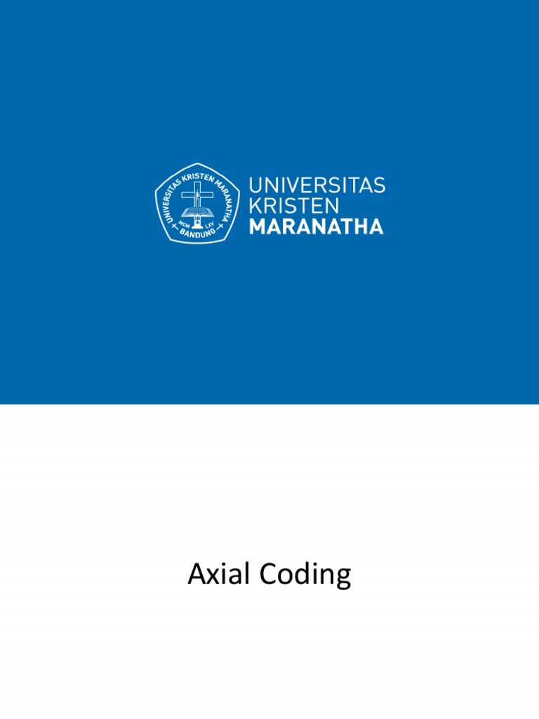 11 - Axial Coding | PDF