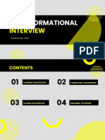The Informational Interview 2022