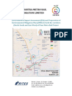 Pune Metro EIA Report