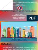 Urban & Industrilisation-Dheeraj