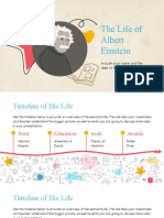 The Life of Albert Einstein: Include Your Name and The Date of The Presentation