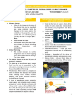 Module 3 - Chapter 10: Global Issue: Climate Change: Gescie+: Science Technology and Society - Lecture