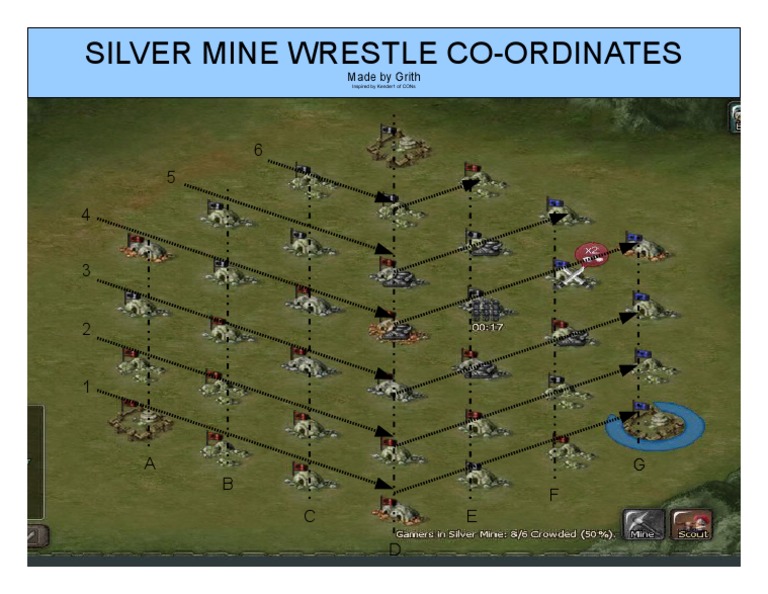 Silver Mine Wrestle Map Co-ordinates | PDF
