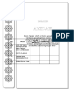 Modul Pengukuhan Akidah