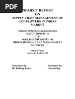 Download PROJECT REPORT on Supply Chain Management of Cut Flowers by Chetan Punj SN57571369 doc pdf