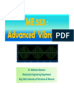 ME 553: Advanced Vibrations