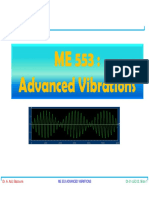 Me 553 Advanced Vibrations