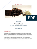 Vicat Test: Report1