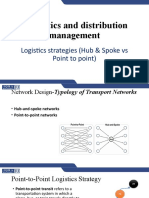 5.2 - Logistics Strategies (Hub - Spoke Vs Point To Point)