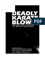 Deadly Karate Blows The Medical Implications