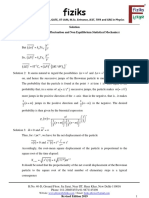Fluctuation and Non Equilibrium Statistical Mechanics Solutions