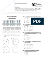 Examen Final 11 de Matemáticas