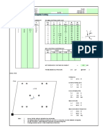 Soil Pressure Determination For Irregular Footing: Input Data & Analysis Results