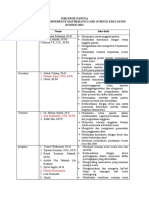 Jobs Desk Panitia International Conference Mathematics and Science Education