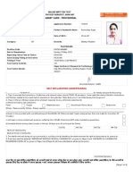 E-Admit Card - Provisional: Online Writ T en T Est Physiot Herapist, NHM-MP