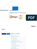 Paypal: Integration Instructions
