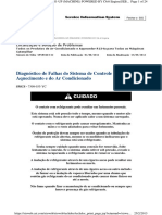 Diagnóstico de Falhas Do Sistema de Controle Do