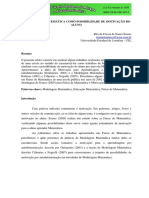 Modelagem Matemática motiva alunos