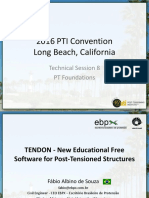 2016 PTI Convention Long Beach, California: Technical Session 8 PT Foundations