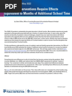 Months of Lost Instructional Time For North Carolina Students During Pandemic