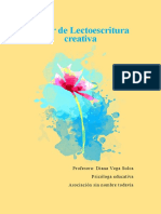 Portada Taller de Lectoescritura Creativa