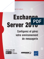 Exchange Server 2016: Configurez Et Gérez Votre Environnement de Messagerie