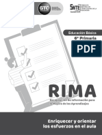 Examen Evaluacion RIMA 6- Primaria