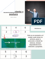 Desplazamiento y Postura Frente A Cámaras