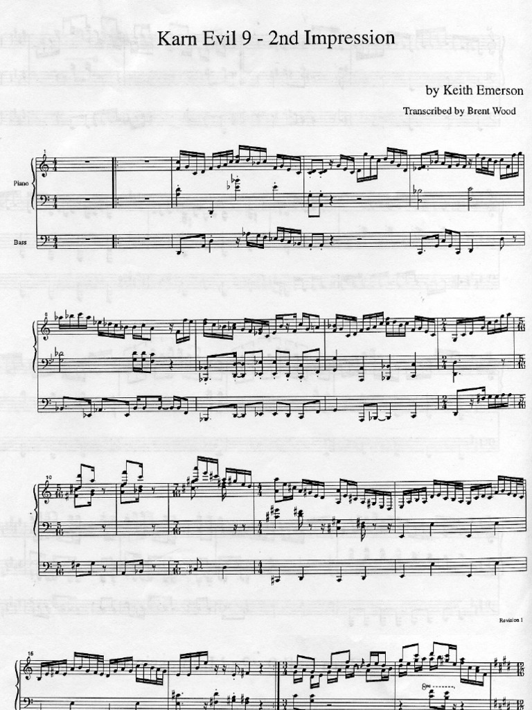 Karn Evil 9 2nd Impression Songs Written Song Recordings Produced
