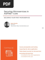 Securing Microservices In: Securing Your First Microservice