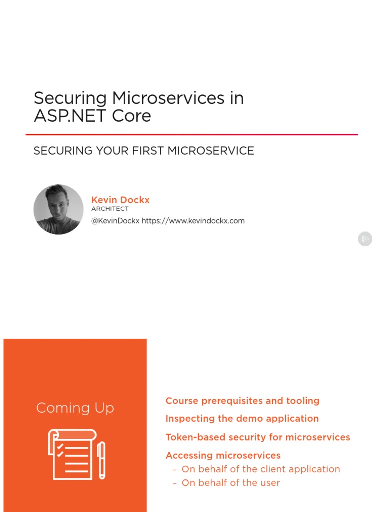 Securing Microservices In Securing Your First Microservice PDF