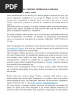Lição 11 Lucas-Atos o Modelo Pentecostal Para Hoje