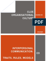 CLOE - 2021-2022 - Sem 2 - OC - Interpersonal Communication